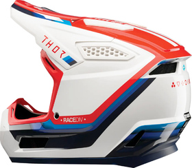 Casque cross Thor Fleet Defy Rouge 2027 Côté