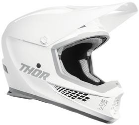 Casque cross Thor Sector 2 Solid Blanc 2024
