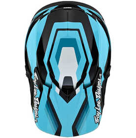 Casque cross Troy Lee Designs GP Apex Bleu 2023 Dessus