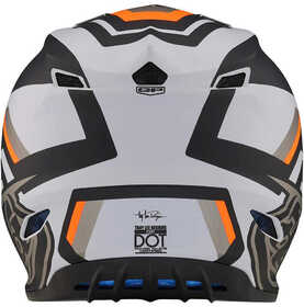 Casque cross Troy Lee Designs GP Apex Gris 2023 Derrière