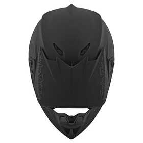 Casque cross Troy Lee Designs GP Mono Noir Dessus