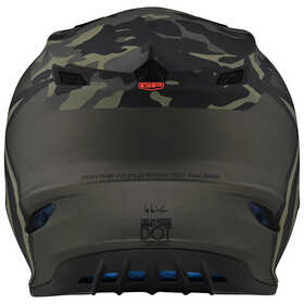 Casque cross Troy Lee Designs GP Overload Camo Derrière