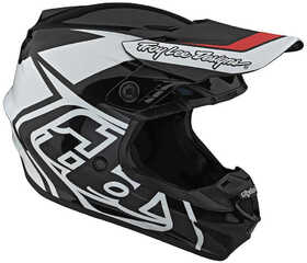 Casque cross Troy Lee Designs GP Overload Noir Côté