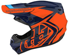 Casque cross Troy Lee Designs GP Overload Orange