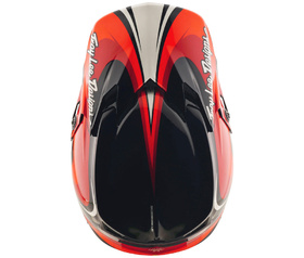 Casque cross Troy Lee Designs GP Pro Crossover Rouge 2026 Dessus