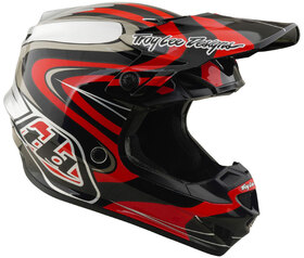 Casque cross Troy Lee Designs - GP PRO Pulse 2027 Rouge Côté
