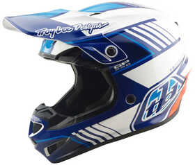 Casque cross Troy Lee Designs GP Pro Segment Bleu 2026