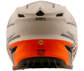 Casque cross Troy Lee Designs GP Pro Segment Taupe 2026 Derrière