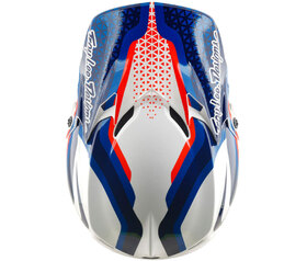 Casque cross Troy Lee Designs - GP PRO Slides 2027 Blanc Dessus