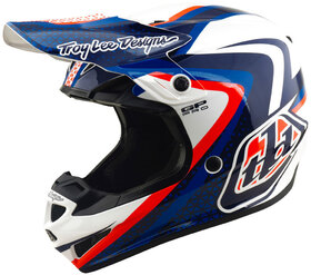 Casque cross Troy Lee Designs - GP PRO Slides 2027 Blanc