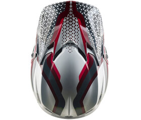 Casque cross Troy Lee Designs - GP PRO Slides 2027 Gris Dessus