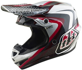 Casque cross Troy Lee Designs - GP PRO Slides 2027 Gris