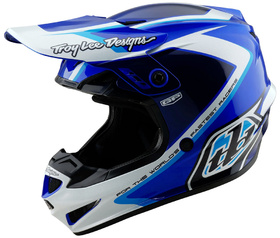 Casque cross Troy Lee Designs GP Shutter Bleu 2026