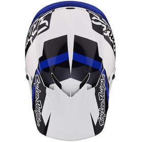 Casque cross Troy Lee Designs GP Slice Bleu 2023 Dessus