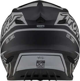 Casque cross Troy Lee Designs GP Slice Noir 2023 Derrière