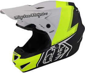 Casque cross Troy Lee Designs GP Volt Jaune Fluo 2023