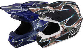 Casque cross Troy Lee Designs SE4 Polyacrylite Matrix 2023