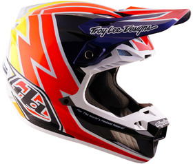 Casque cross Troy Lee Designs SE5 Carbon Boltz 2027 Côté