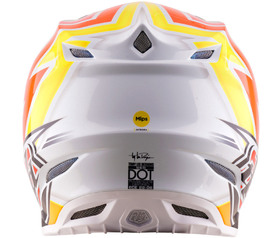 Casque cross Troy Lee Designs SE5 Carbon Boltz 2027 Derrière