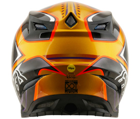 Casque cross Troy Lee Designs SE5 Carbon Crest 2026 Derrière