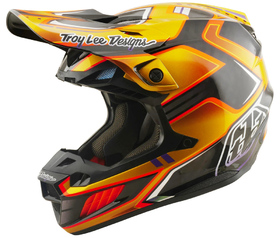Casque cross Troy Lee Designs SE5 Carbon Crest 2026