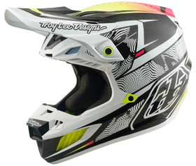 Casque cross Troy Lee Designs SE5 Carbon Lined Up 2026