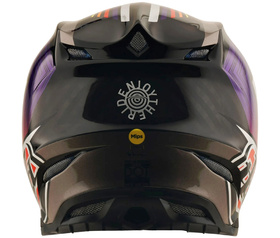 Casque cross Troy Lee Designs SE5 Carbon Stripes 2026 Derrière