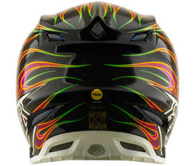 Casque cross Troy Lee Designs SE5 Carbon Torched 2026 Derrière