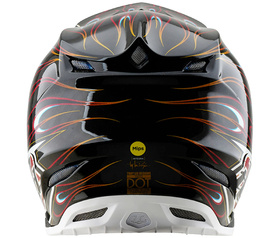 Casque cross Troy Lee Designs SE5 Carbon Torched 2026 Derrière
