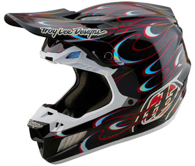 Casque cross Troy Lee Designs SE5 Carbon Torched 2026