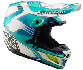 Casque cross Troy Lee Designs SE5 Composite Crest 2026 Côté