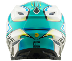 Casque cross Troy Lee Designs SE5 Composite Crest 2026 Derrière
