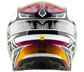 Casque cross Troy Lee Designs SE5 Composite Lined Up 2026 Derrière