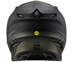 Casque cross Troy Lee Designs SE5 Composite Mono 2026 Derrière