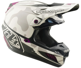 Casque cross Troy Lee Designs SE5 Composite Myth Violet 2026 Côté