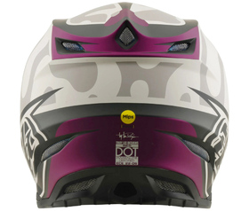 Casque cross Troy Lee Designs SE5 Composite Myth Violet 2026 Derrière