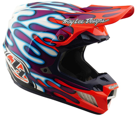 Casque cross Troy Lee Designs SE5 Composite Overspray 2026 Côté