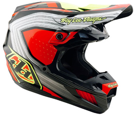 Casque cross Troy Lee Designs SE5 Composite Stripes 2026 Côté