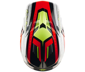 Casque cross Troy Lee Designs SE5 Composite Stripes 2026 Dessus