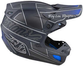 Casque cross Troy Lee Designs SE5 Composite Team Gris 2023 Côté