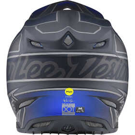 Casque cross Troy Lee Designs SE5 Composite Team Gris 2023 Derrière