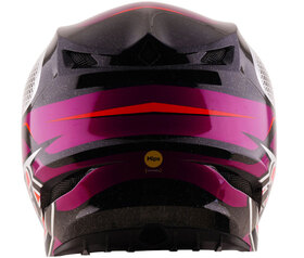 Casque cross Troy Lee Designs - SE5 Polycarbonate Aura 2027 Violet Derrière