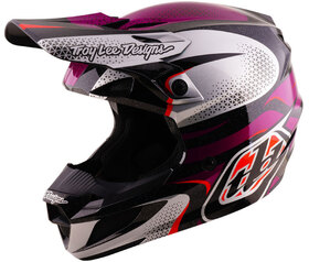Casque cross Troy Lee Designs - SE5 Polycarbonate Aura 2027 Violet