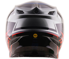 Casque cross Troy Lee Designs - SE5 Polycarbonate Ripper 2027 Gris  Derrière