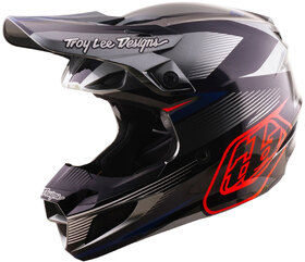 Casque cross Troy Lee Designs - SE5 Polycarbonate Ripper Gris 2027