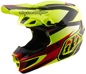Casque cross Troy Lee Designs - SE5 Polycarbonate Ripper Jaune 2027