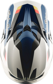 Casque cross Troy Lee Designs SE5 Polycarbonate Roamer Bleu 2026 Dessus