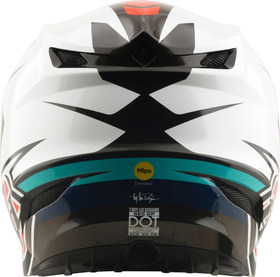 Casque cross Troy Lee Designs SE5 Polycarbonate Roamer Rouge 2026 Derrière
