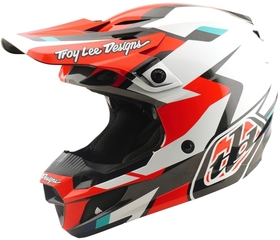 Casque cross Troy Lee Designs SE5 Polycarbonate Roamer Rouge 2026