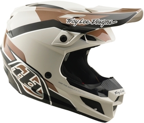 Casque cross Troy Lee Designs SE5 Polycarbonate Stand Beige 2026 Côté